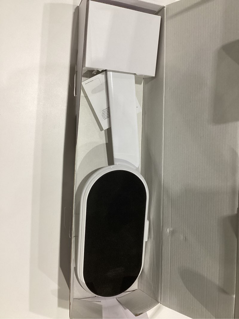 Condition photo showing As Is for LED Desk Lamp for Office Home - Eye-Caring Desk Light with Stepless Dimming & Adjustable Flexibility, Perfect Touch Study Lamp for Nail, Craft, Puzzle, Sewing, and Study, White, NOT TESTED