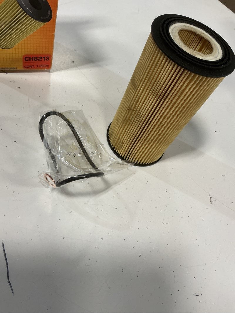 Condition photo showing As Is for fram extra guard ch8213, 10k mile change interval cartridge oil filter