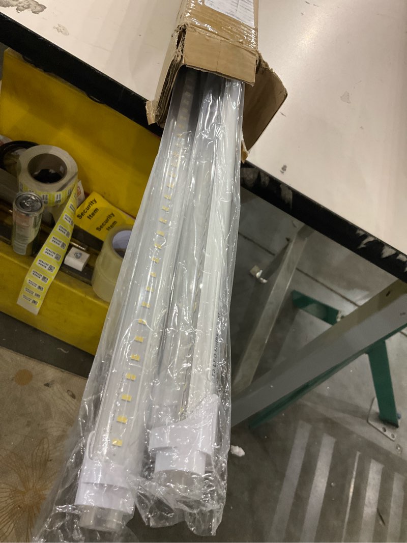 8t led bulbs 4ft, 4pcs