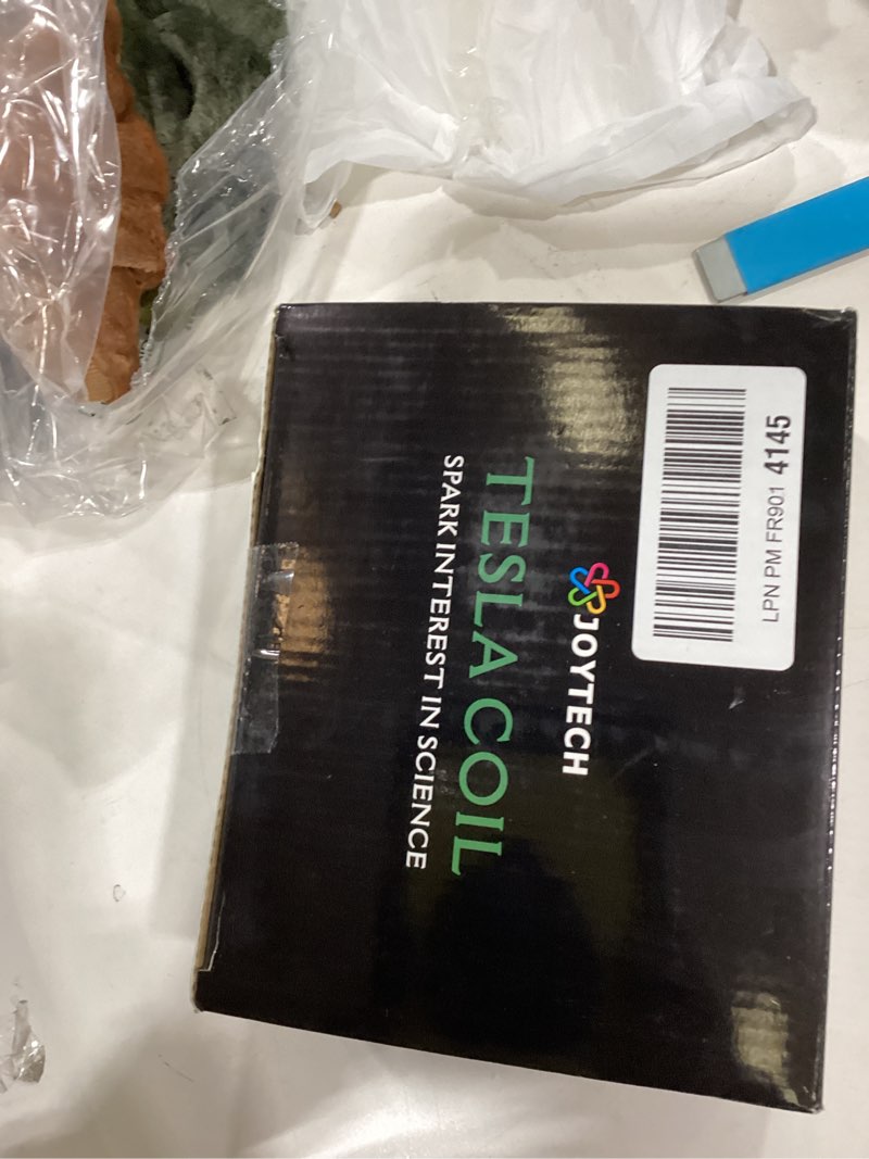 Condition photo showing New/Like New for Joytech Bluetooth Music Tesla Coil Arc Plasma Loudspeaker Wireless Transmission Experiment Desktop Toy Model SSTC SS02