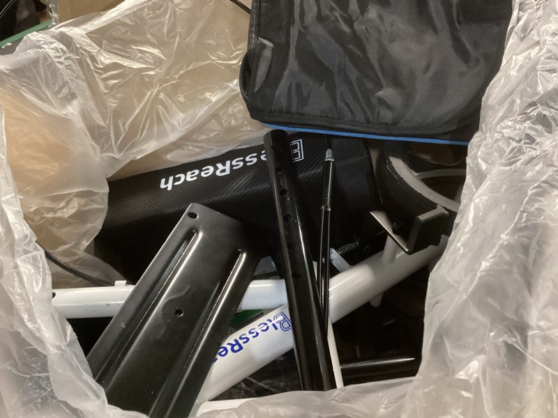 Condition photo showing Good Condition for Knee Scooter?Knee Scooter for Adults for Foot Surgery?Knee Walker for Foot Injuries Compact Crutch Alternative with Dual Braking System (Blue)