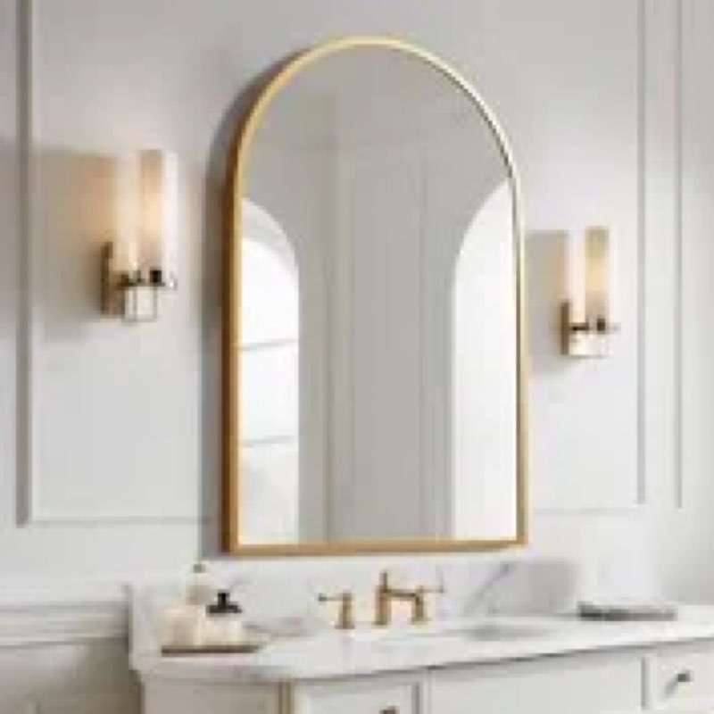 Margulies Metal Arch Wall Mirror