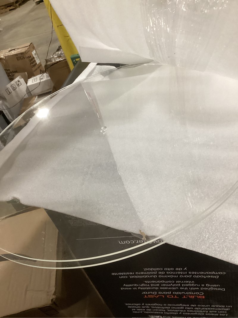 drum shield, 22 inch - 2 pack crystal clear acrylic drum kit baffle, drum cage, muffles live recordi