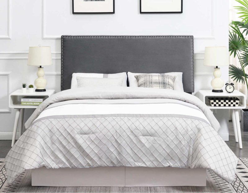 *damaged box*may be missing pieces*Bergen Queen Headboard