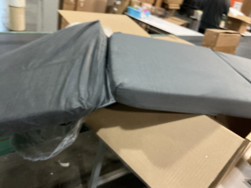 Condition photo showing Good Condition for D&D Futon Furniture Portable Trifold Mattress, Foldable Foam Mattresses Small Space Saving Guest, Floor Fold Out Bed Ottoman, 3 inch Folding Cushion Pad Camping RV (Twin Size 3X20X60 Gray)