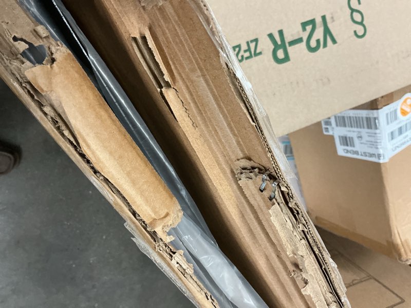 Condition photo showing As Is for Kojem Wheel Arch Repair Panel Compatible with 2007-2014 Chevy Chevrolet Silverado 1500 2500HD 3500HD Truck Bed Upper Wheel Arch Patch Quarter Panels Black Steel Driver & Passenger Side Left +Right