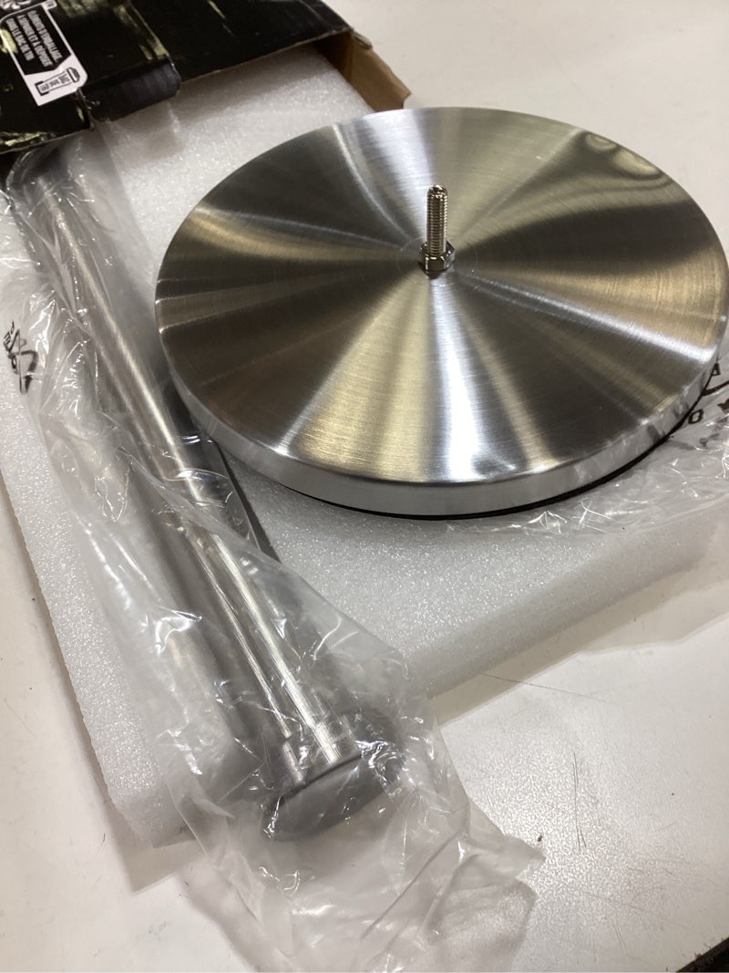 Condition photo showing Good Condition for vehhe paper towel holder countertop, weighted non-slip base, stainless steel paper towel holder for kitchen bathroom (silver) eva pad | silver