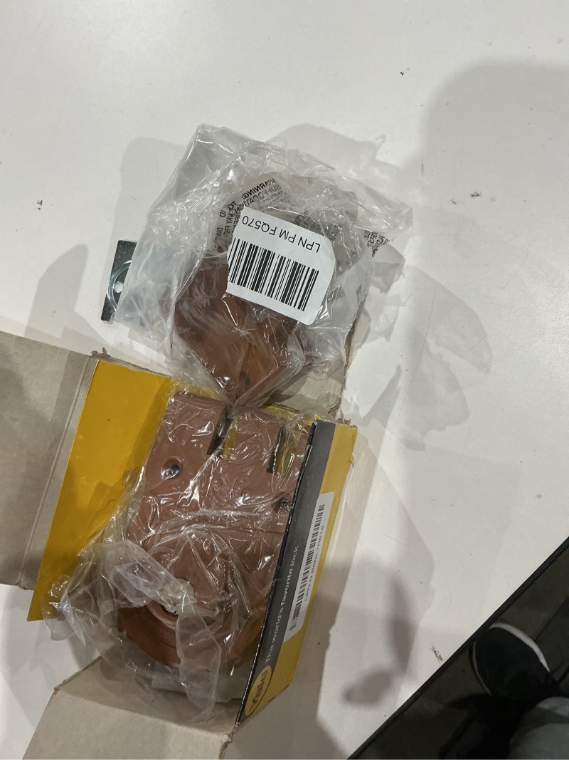 Condition photo showing As Is for yale 197-1/4 jimmy-proof deadlock