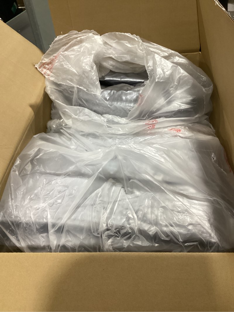 Condition photo showing Good Condition for UCEDER Insulated Inflatable Hot Tub Cover,Round Spa Thermal Cover with External Heater/Pump Install Door Design,Energy-Saving and Eco-Friendly for Keeping Warm (Silver, 65" D x 28" H) 65"D x 28"H Silver