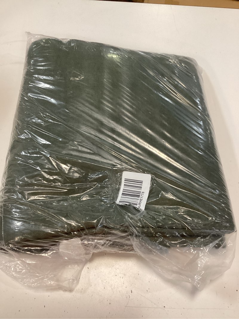 Condition photo showing New/Like New for european linen room darkening curtain, 48x96, hunter green