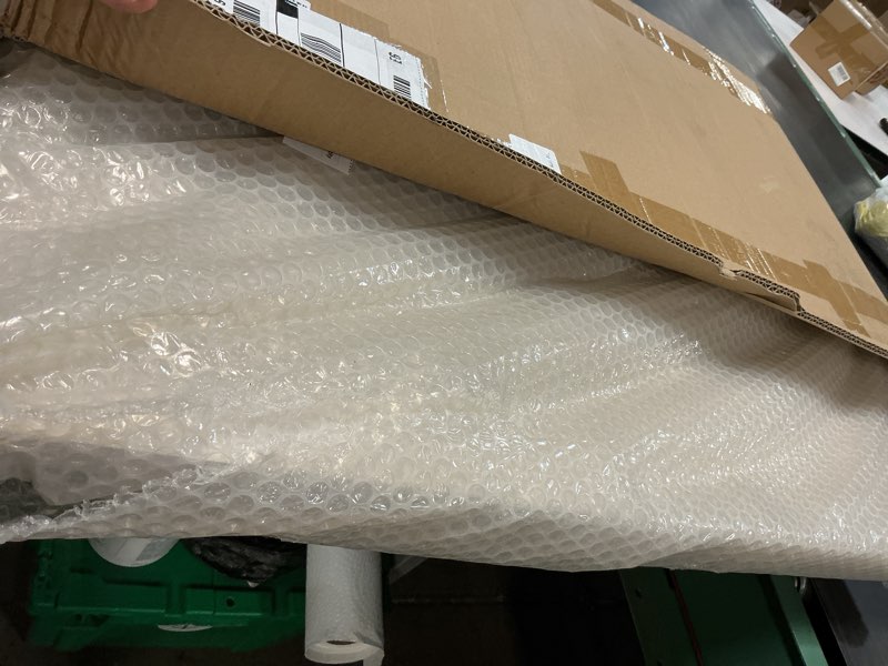 Condition photo showing As Is for wire rack covers, foamed pvc wire shelf covers for pantry prevent slipping waterproof closet cabinet bathroom kitchen shelving decoration(white,33x16 inch) white 33*16 in 5