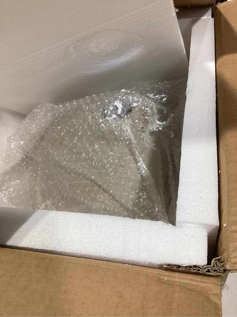 Condition photo showing New/Like New for enbol 13x10 inch undermount bathroom sink - oval bathroom sink white ceramic vessel lavatory basin with overflow, countertop vanity sink ecu1310 oval 13.1" x 10.2"