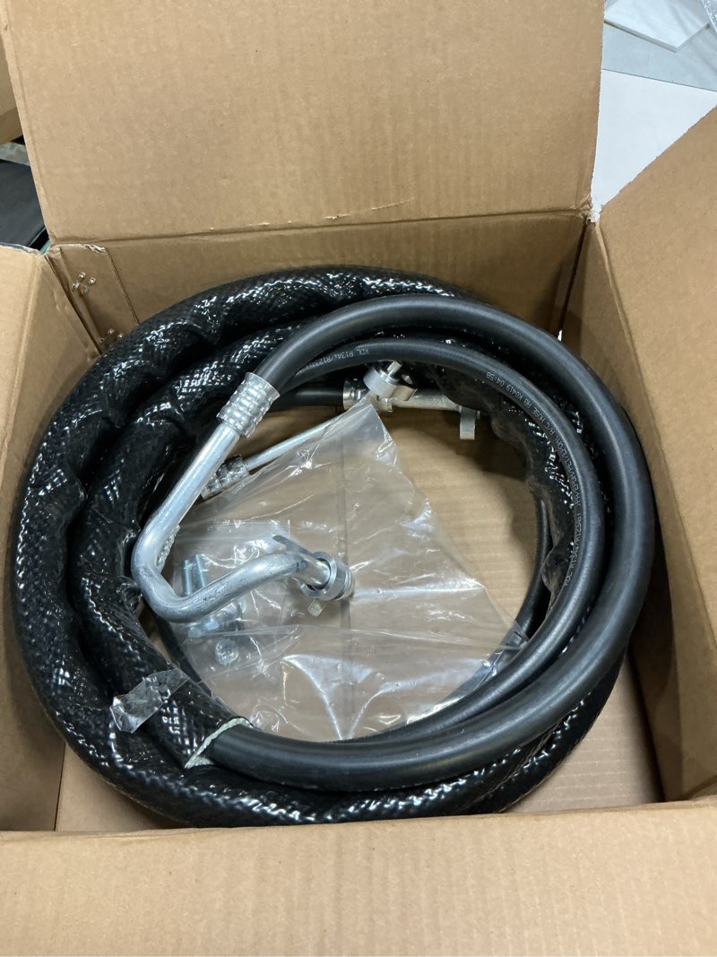 Condition photo showing Good Condition for at34653 rear ac air-conditioner line set compatible with chevrolet traverse gmc acadia buick enclave saturn outlook 2007-2017, rear auxiliary ac air conditioning hose kit