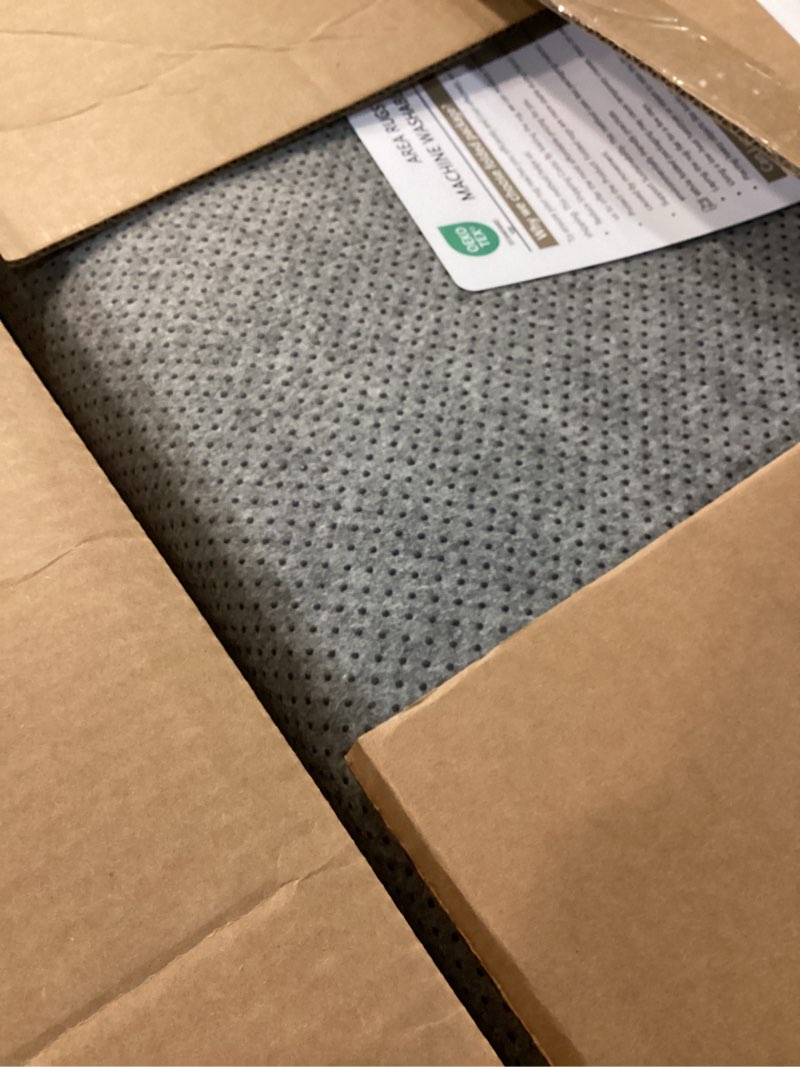 Condition photo showing Good Condition for 8x10 area rugs for living room: soft grey fluffy rug shag washable rug plush fuzzy indoor carpet for bedroom nursery playroom girls boys kids room (grey, 8'x10') grey 8' x 10' (rectangular)