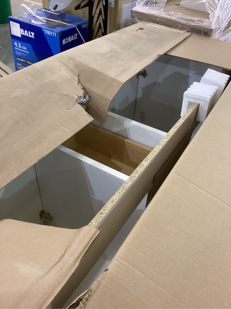 Condition photo showing As Is for Double vanity