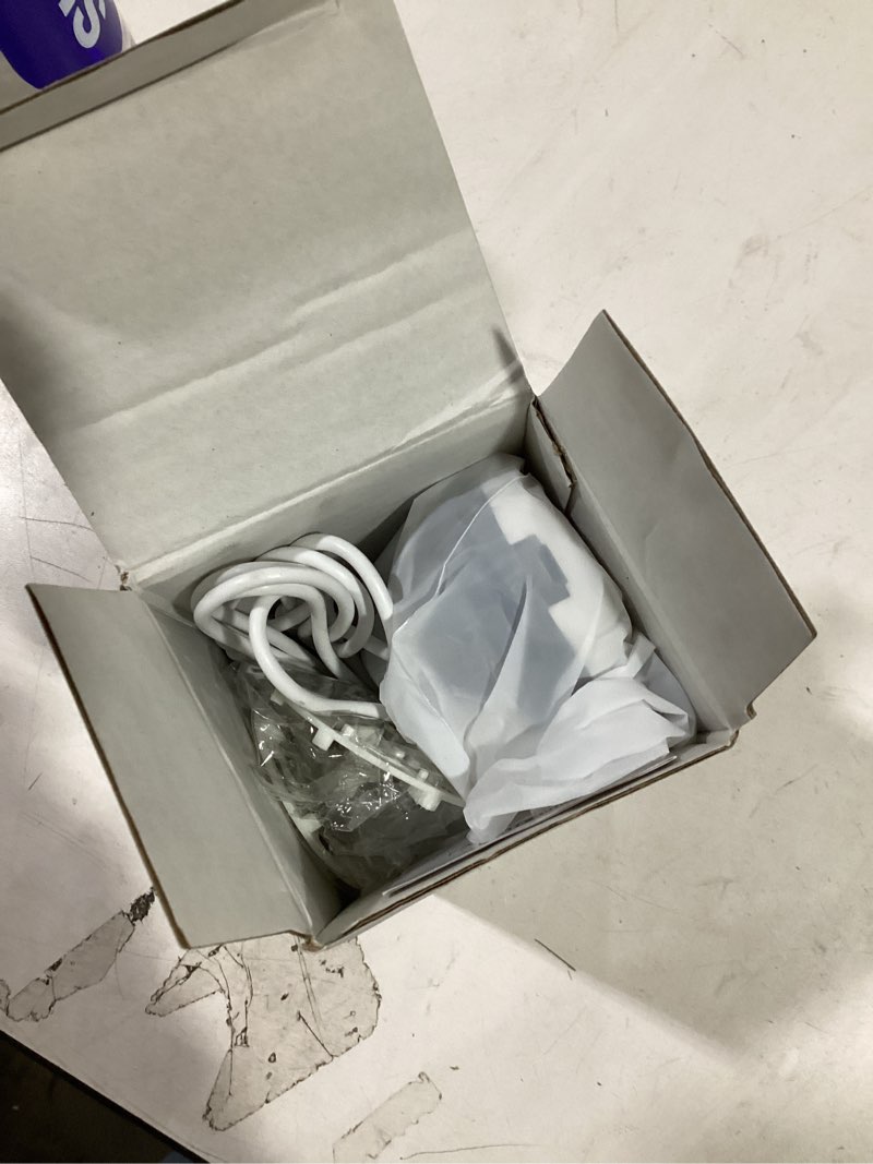 Condition photo showing New/Like New for POPCHOSE Fabric Shaver, Lint Remover for Clothes, Battery Operated Lint Shaver with 6-Leaf Blades, Sweater Shavers to Remove Pilling for Clothing, Couch, Furniture, Fuzz, Lint Ball, Pillings Grayish White Battery Operated