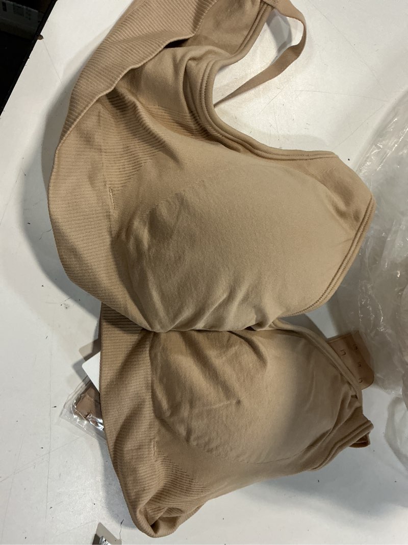 Condition photo showing Good Condition for seamless nursing bra, xl, sand
