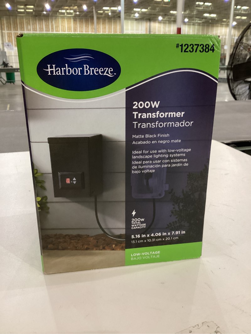 Harbor Breeze 200 watt Transformer