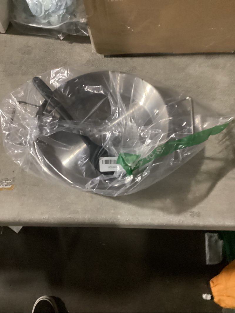 Condition photo showing New/Like New for Al Pastor Skewer for Grill, Stainless Steel Vertical Skewer, Brazilian Vertical Spit Stand with 3 Removable Spikes(8”/10"/12”)& Brushes, for Tacos Al Pastor, Shawarma Kebabs Smoker Oven BBQ Dishes 10'' base pan