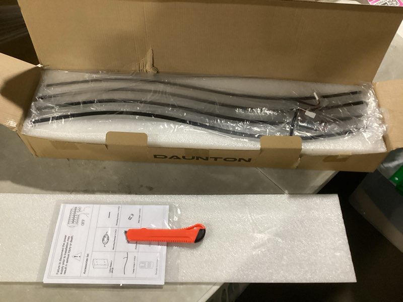 Condition photo showing Good Condition for Modern Wall Sconces Set of 2, Dimmable LED with Remote Control, Gold Indoor Wall Sconce, Hard Wired Wall Lights for Living Room, LED Wall Decor for Hallway, Bedroom, 40.5"in, 3 Color, Timer, Memory 40.5in A hardwired Gold