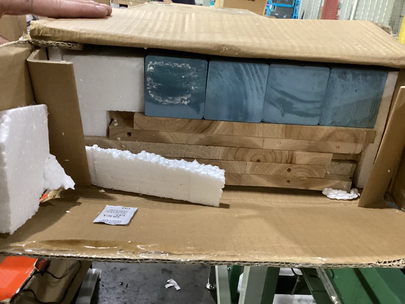 Condition photo showing Good Condition for mixc 331 lb capacity wooden raised garden bed with legs, 48x24x31 in. elevated reinforced large planter box for vegetable flower herb outdoors - beam and column structure - unmatched strength outlast 48”l x 24”w
