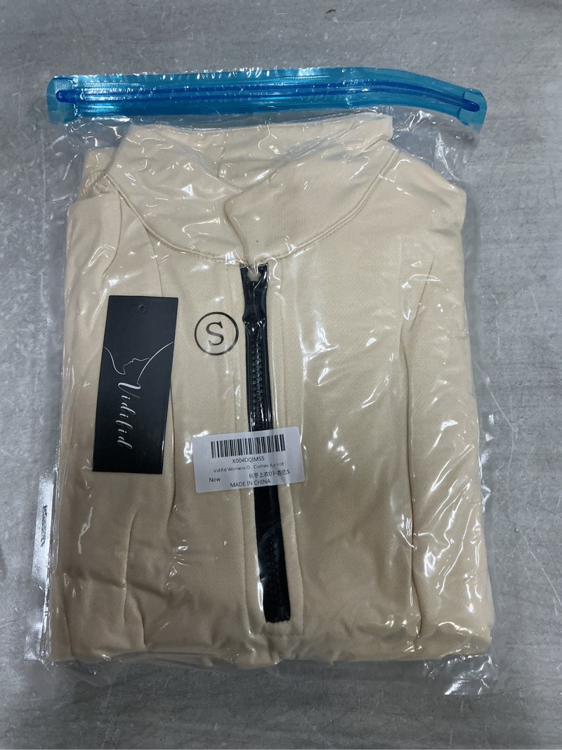 Condition photo showing New/Like New for Vidifid Womens Oversized Sweatshirts Hoodies Fleece Half Zip Pullover Top Casual Long Sleeves Trendy S