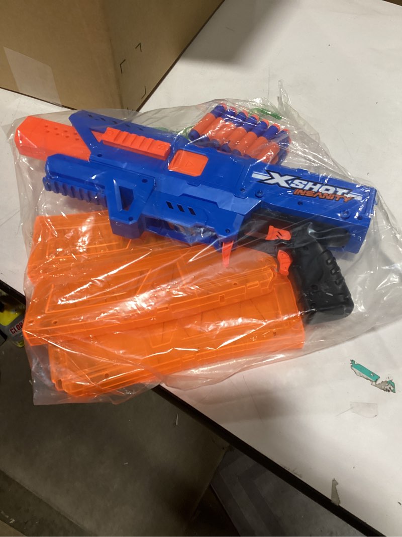 XSHOT Insanity Berzerko (48 Darts) Dart Blaster by ZURU, Outdoor Toys for Ages 8