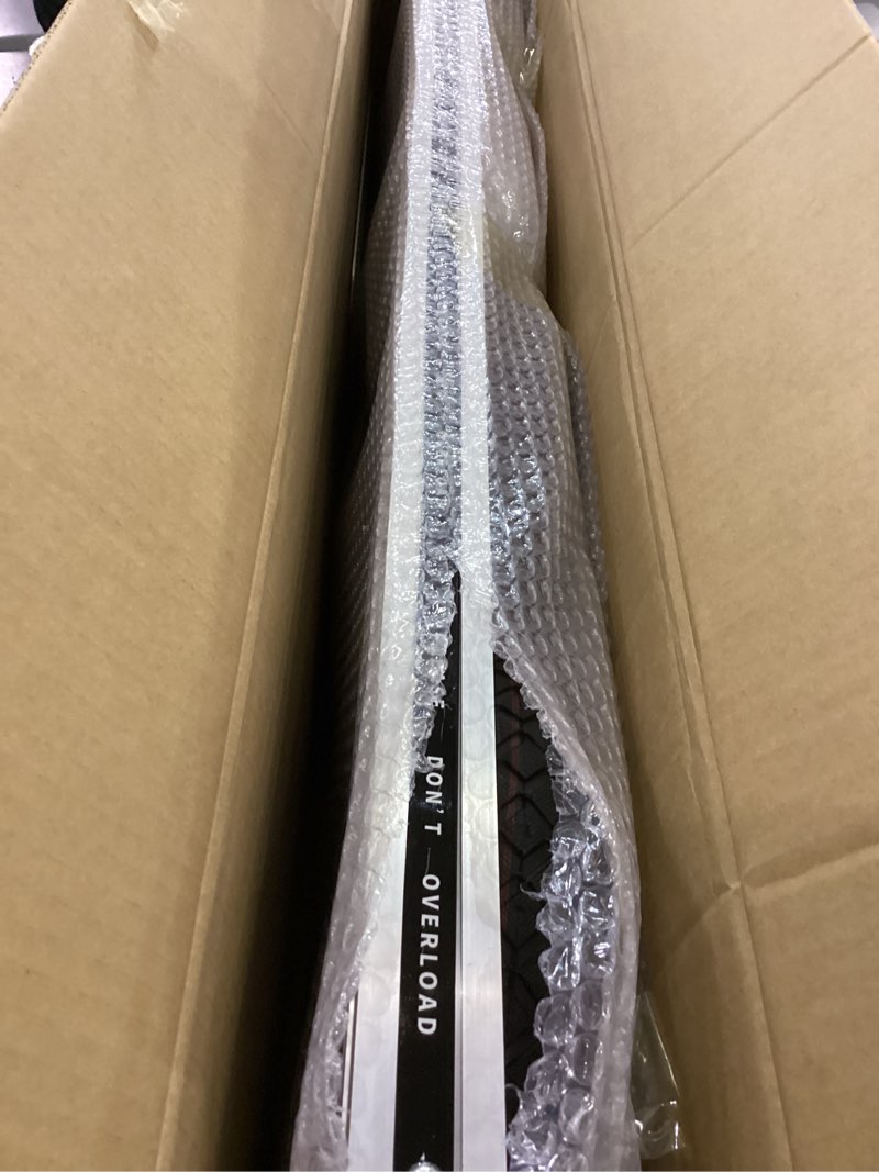 Condition photo showing Good Condition for Aluminum Hand Truck Dolly Cart with 10" Pneumatic Tire,Hand Trucks Heavy Duty 600 LBS Capacity,Platform Hand Cart for Transport & Moving in Warehouse, Home, Supermarket A-red