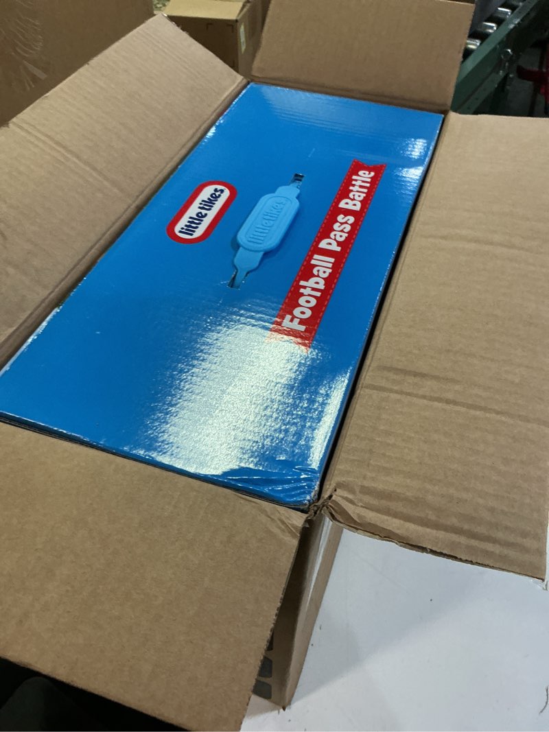 Condition photo showing New/Like New for Little Tikes Football Pass Battle, Active Play Sports Toy, for Boys and Girls Ages 3+ Years