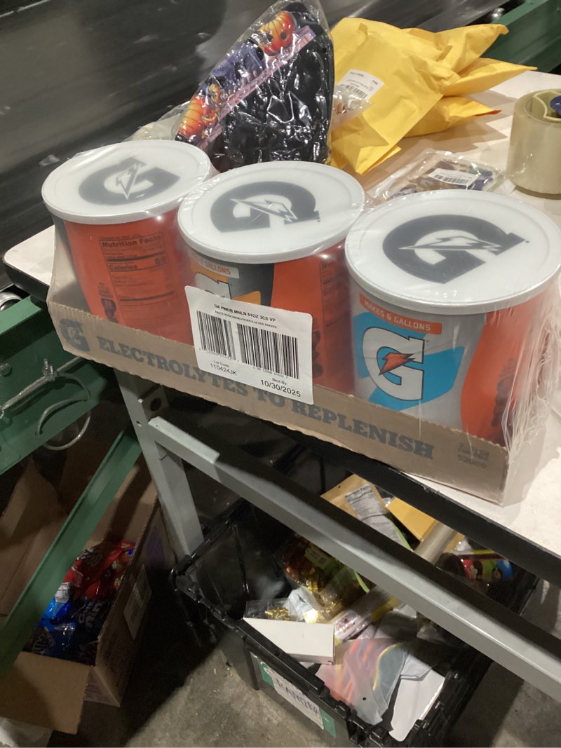 Condition photo showing New/Like New for Gatorade Thirst Quencher Variety Pack Sports Drink Mix Powder  3 Pack