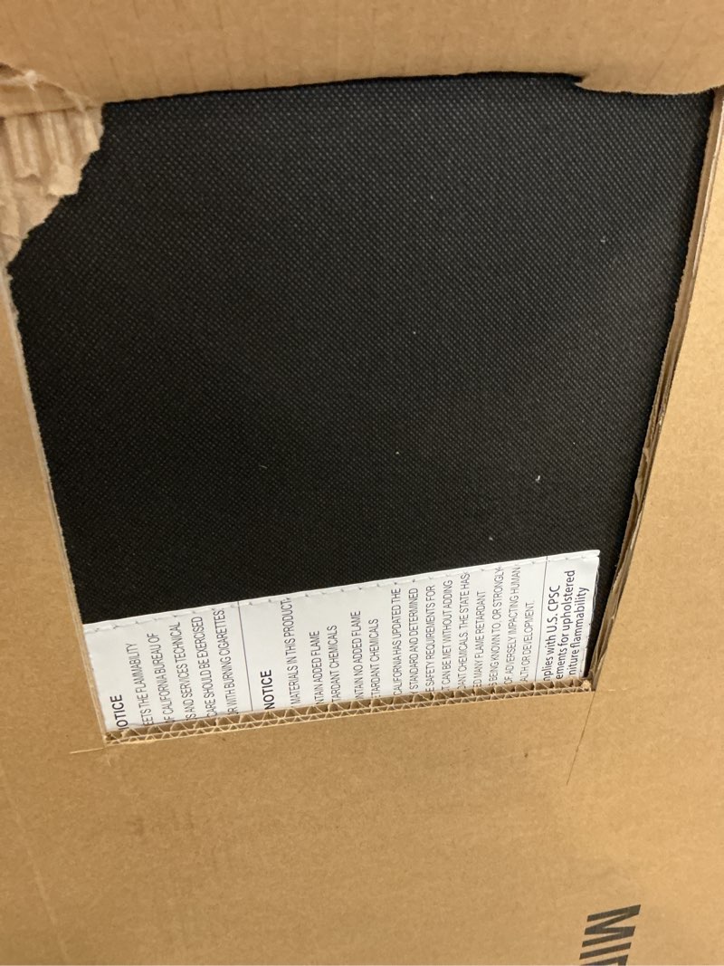 Condition photo showing Good Condition for Lucid Mid-Rise Upholstered Headboard - Diamond Tufted - Padded Polyester - Adjustable Height from 34” to 46” - Easy Assembly - Bed Frame or Wall Mount - Sturdy - Stone - Queen Size Stone Queen Diamond Tufting