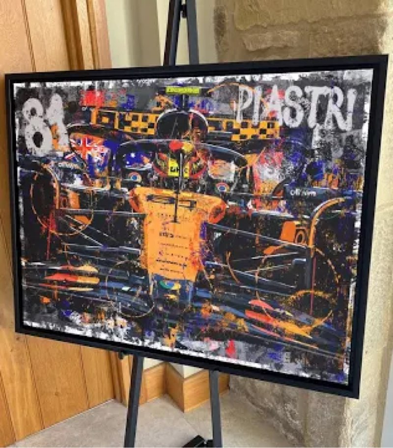 (Similar image) Oscar Piastri McLaren F1 frame 