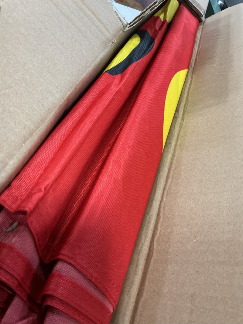 Condition photo showing Good Condition for 15FT Liquor Feather Flag Pole Kit for Outdoor Advertising Feather Banner with Fiberglass Pole Kit and Ground Spike for Outdoor Event Planning 1 Liquor