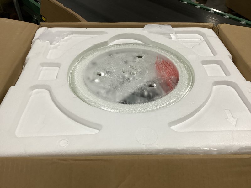 Condition photo showing Good Condition for TOSHIBA Air Fryer Combo 8-in-1 Countertop Microwave Oven, with Convection, Broil, Odor Removal Mode, 12.4" Position Memory Turntable, Child-Lock, 1.0 Cu.ft, Black Stainless Steel, ML2-EC10SA(BS)