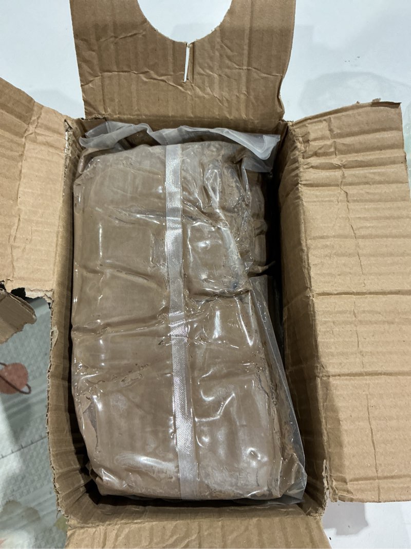 Condition photo showing Good Condition for vibratite natural air dry clay bulk, 10lbs all-purpose modeling sculpting pottery clay for beginners and professional (gray)