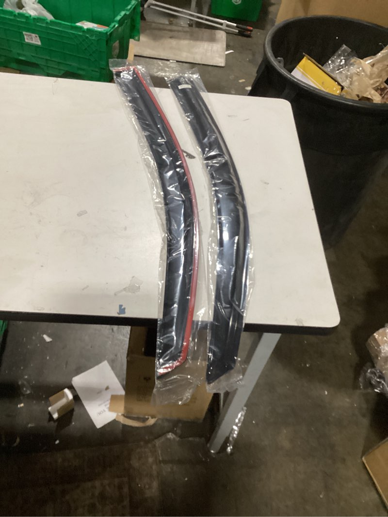 Condition photo showing New/Like New for KPY Window Visor Compatible with Honda Civic Sedan 2016-2021, 4PC Rain Guard Side Window Vent Deflectors Tape-On Mugen Style, 2016 2017 2018 2019 2020 2021 16-21 Civic Sedan