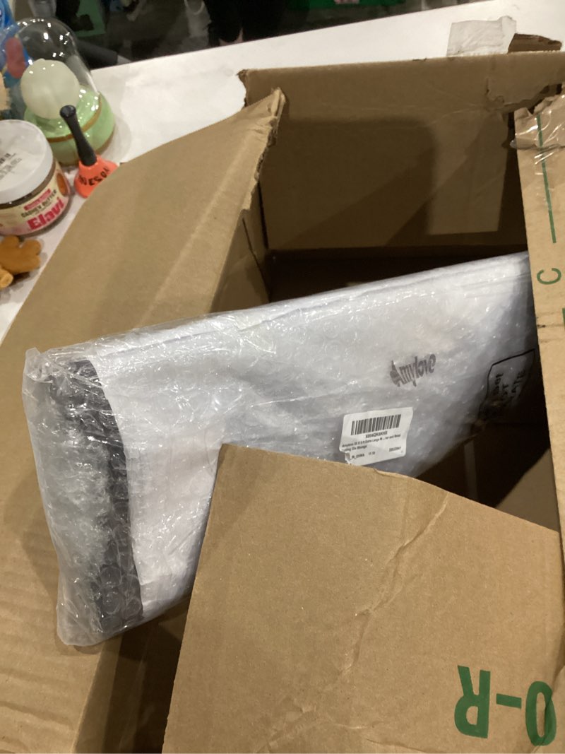 Condition photo showing New/Like New for Amylove 20" x 5 ft Extra Large Magnetic Sheets Roll for Crafts, 30 Mil Black Flexible Vinyl Non Adhesive Cuttable Backing Sheet for Die Arts Refrigerator Metal Storage