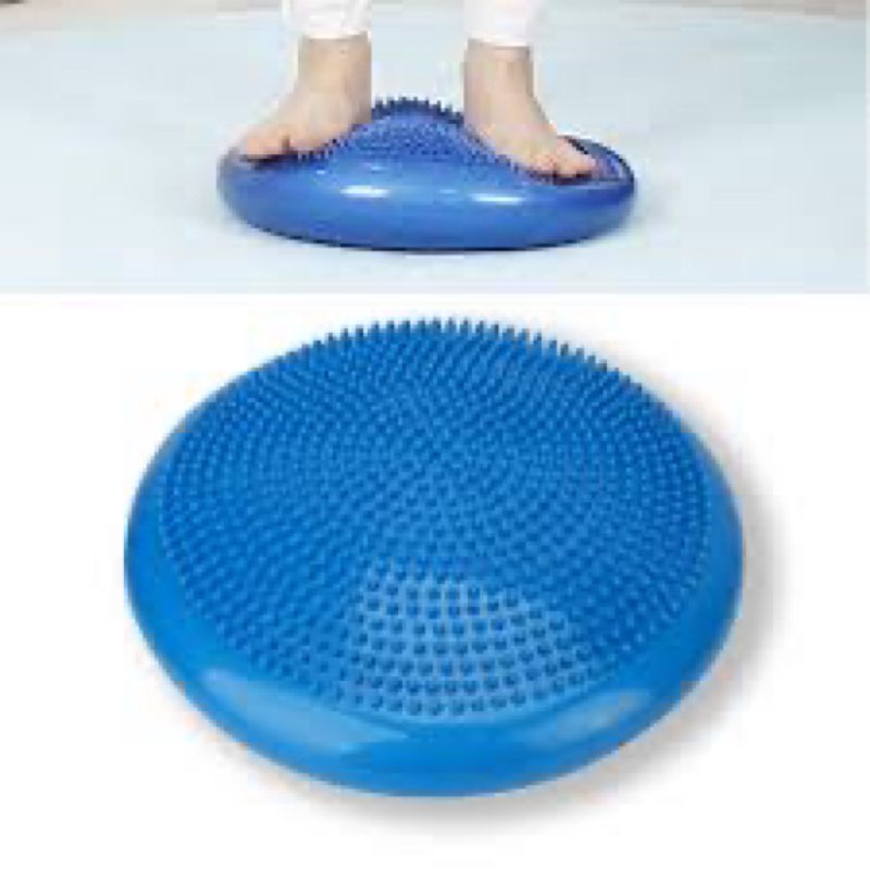 kisnbld Wobble Cushion, Extra Thick Wiggle Seat for Sensory Kids, Non-slip Balance Disc with Inflati