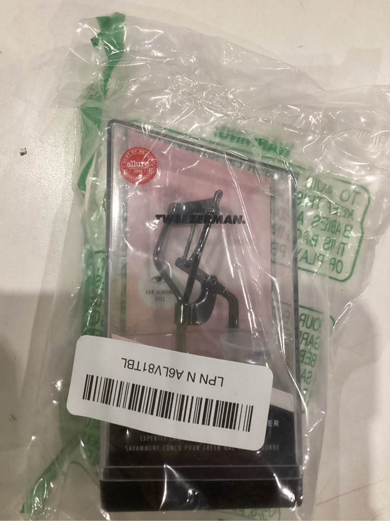 Condition photo showing Good Condition for Tweezerman Pro Master Black Eyelash Curler - Designed for Almond-Shaped Eyes