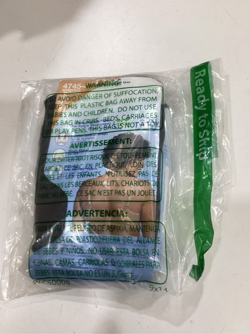 Condition photo showing New/Like New for Playtex Women's Wireless Bra, 18 Hour Plus-Size Bras Available, Ultimate Lift, Moisture-Wicking, Single or 2-Pack 38G Black