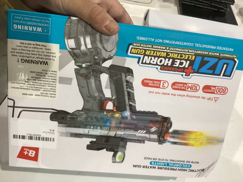 Condition photo showing New/Like New for 2025 Upgraded Electric Water Gun for Adults - 800ml Large Capacity, 40 FT Long Range, Automatic Water Suction, 40 Mins Continuous Shooting, Perfect for Outdoor Battles, Parties & Summer Fun 1 Pack