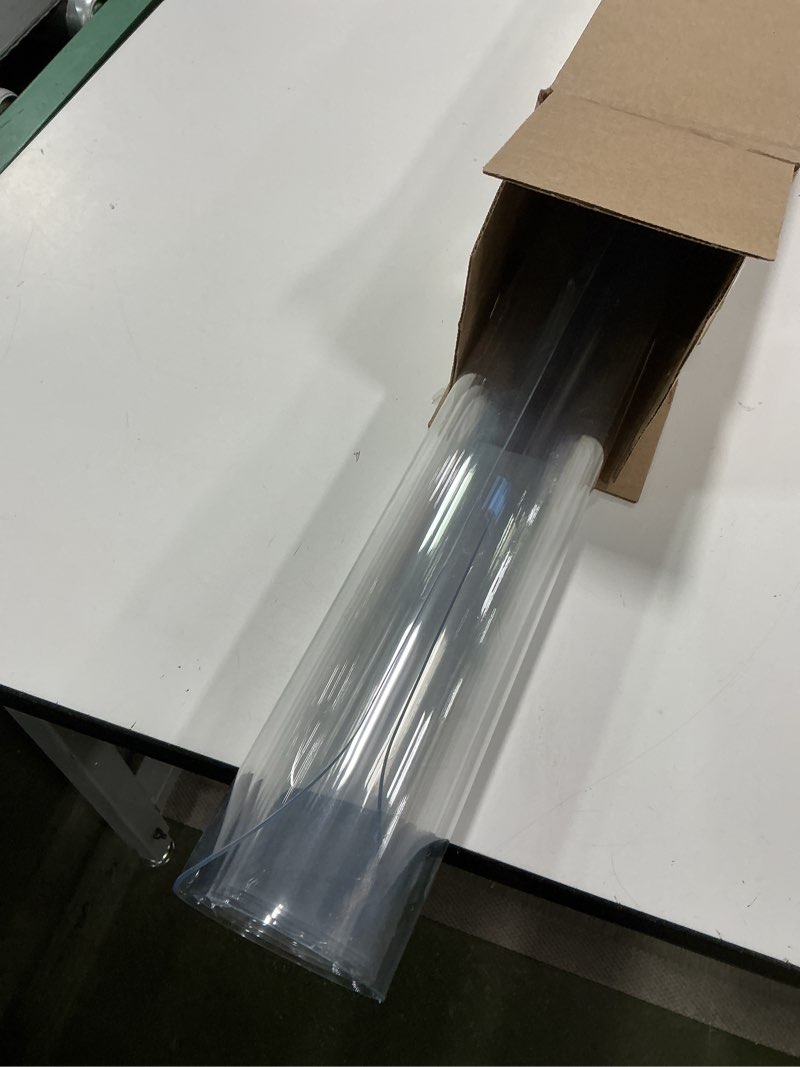 Condition photo showing Good Condition for Delamu Office Chair Mat for Hardwood Floor, 30"×48" Office Computer Desk Chair Mat, Clear PVC Heavy Duty Floor Protector Mats for Rolling Chairs (Only for Hard Floor) 30" x 48" Transparent