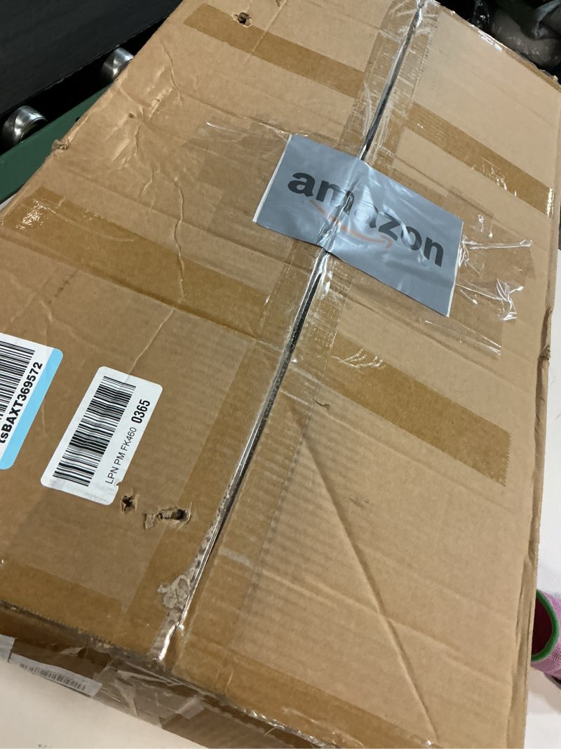 Condition photo showing Good Condition for Snow Shovel with Wheels for Driveway, Combined Snow and Ice Removal Design, Angle Adjustable Blade & Handle Snow Pusher Shovel,Efficient Snow Plow for Pavement