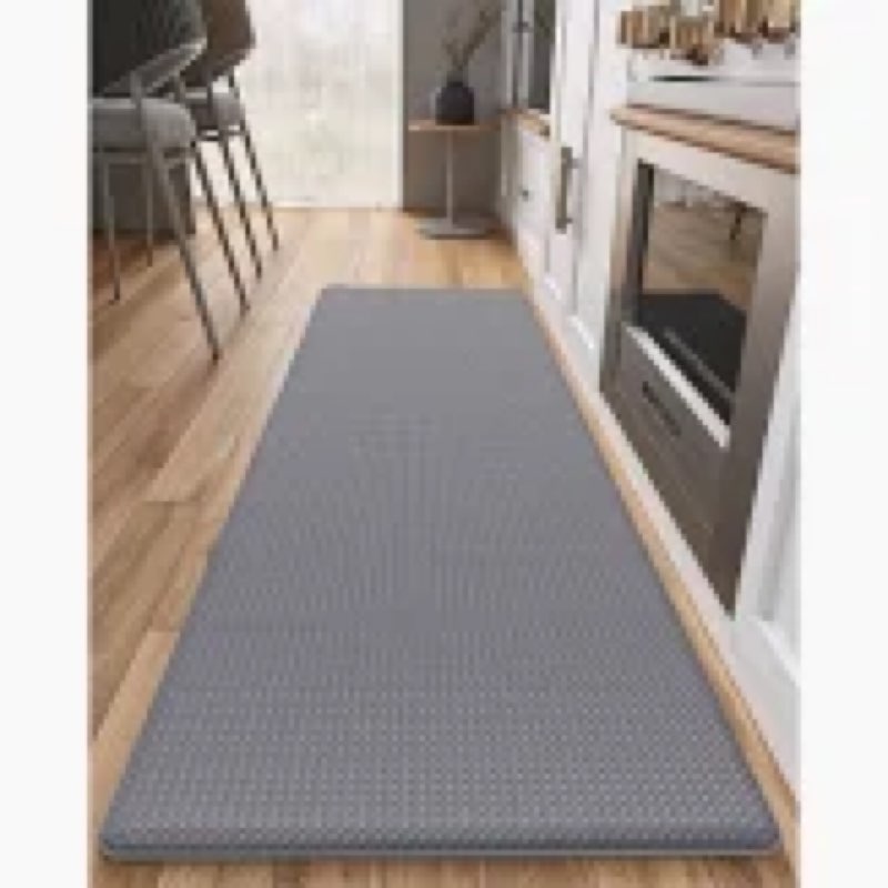 Color&Geometry Anti Fatigue Cushion Kitchen Mat for Floor -24"x59",Wide,Easy Clean, Water & Oil Proo