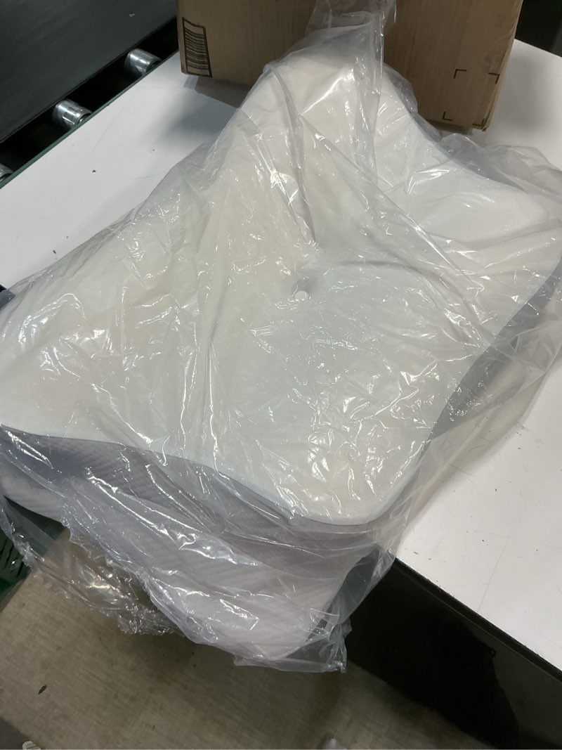 Condition photo showing Good Condition for ultra pain relief cooling pillow for neck support, adjustable cervical pillow cozy sleeping, odorless ergonomic contour memory foam pillows, orthopedic bed pillow for side back stomach sleeper grey queen