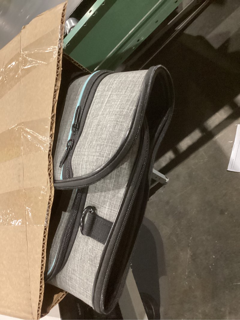 Condition photo showing Good Condition for Siivton Pet Carrier Airline Approved, 4 Sides Expandable Cat Carrier Bag with Removable Fleece Pad, Large Soft Sided Pet Travel Carrier, Dog Carrier for Cats, Puppy and Small Dogs 20.0"L x 11.4"W x 12.4"H 4 Extension Gray_Blue