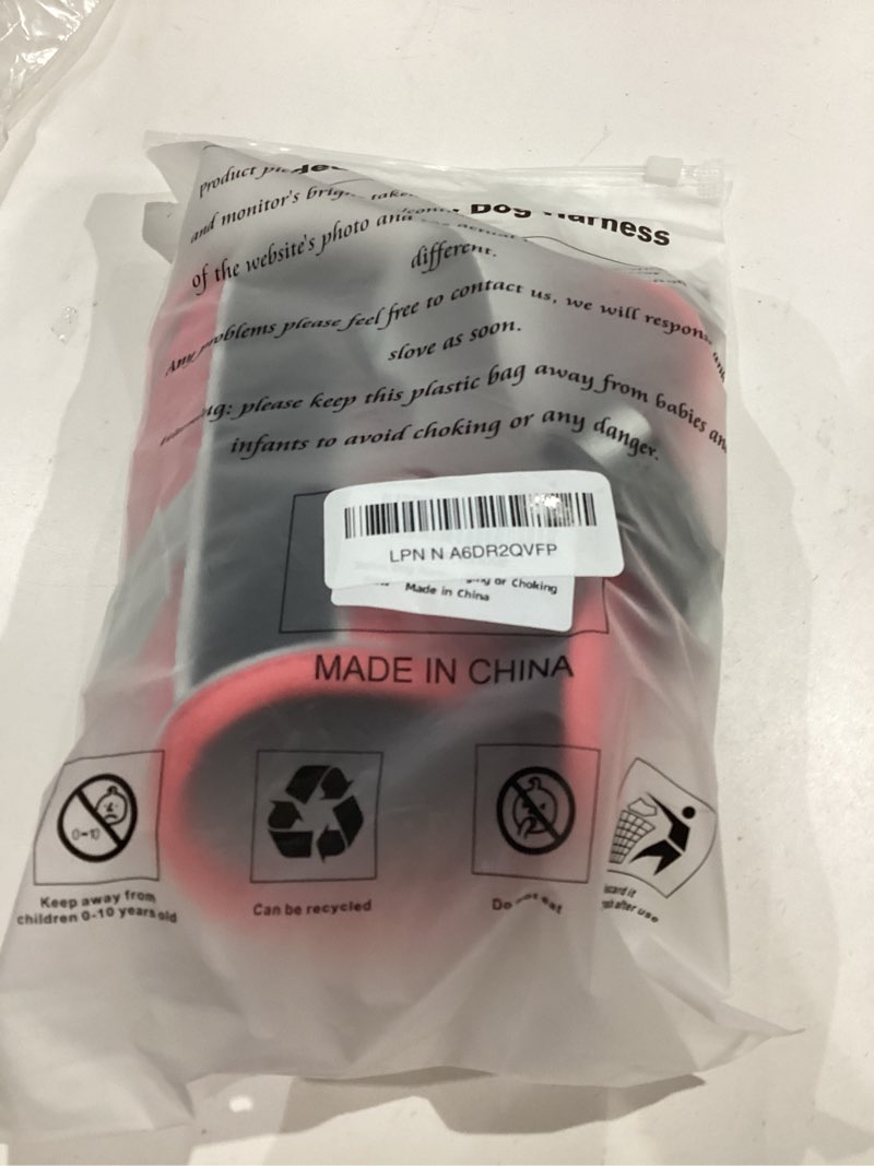 Condition photo showing Good Condition for Bolux Dog Harness, No-Pull Reflective Dog Vest, Breathable Adjustable Pet Harness with Handle for Outdoor Walking - No More Pulling, Tugging or Choking Small (Pack of 1) Camellia