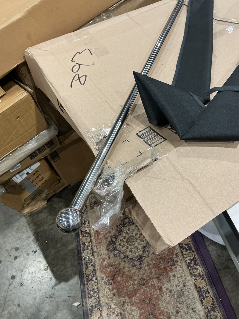 Condition photo showing As Is for incomplete  pack cortinero doble extensible metalhsa satín 16/19 mm x 170-320 cm bola metahlsa metahlsa sku: 10075945 compartir exclusivo para venta web