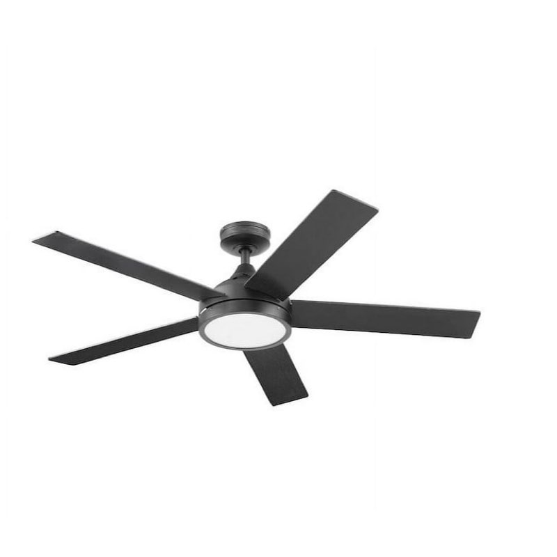 Harbor Breeze Camden 52-in Matte Black Indoor Ceiling Fan