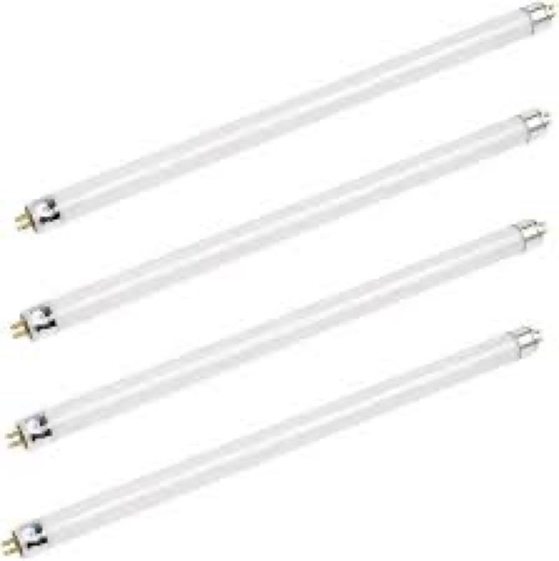 Bluex Bulbs 4 Pack F14T5/830 14W 22 Inch T5 Fluorescent Tube Light Bulb 3000K Warm White Mini Bi-Pin (G5) Base Straight Tube Light Bulb